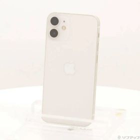 〔中古品〕 iPhone12 mini 256GB ホワイト MGDT3J／A SIMフリー【262】