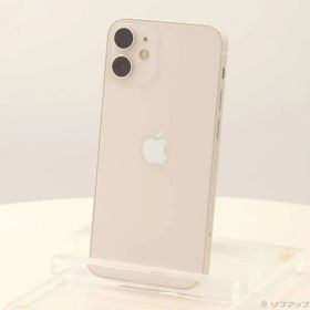 〔中古品〕 iPhone12 mini 64GB ホワイト MGA63J／A SIMフリー【262】