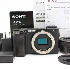 8214ショット！SONY(ソニー) α6400 パワーズームキット