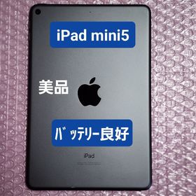 アイパッド(iPad)の美品 iPad mini 第5世代 バッテリー良好 Wi-Fi 64GB(タブレット)