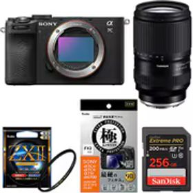 【安心セット 256GB】 [ソニー ILCE-7CM2 ブラック + メモリー + フィルターセット]