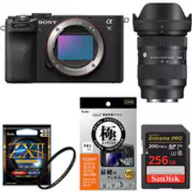 【安心セット 256GB】 [ソニー ILCE-7CM2 ブラック + メモリー + フィルターセット]