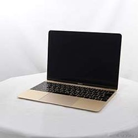 MacBook 12-inch Mid-2017 MNYK2J／A Core_m3 1.2GHz 8GB SSD256GB ゴールド 〔10.15 Catalina〕