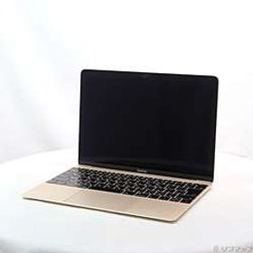 MacBook 12-inch Mid-2017 MNYL2J／A Core_i5 1.3GHz 8GB SSD512GB ゴールド 〔10.15 Catalina〕 ［グラフィック：Intel HD