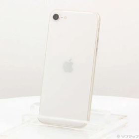 〔中古品〕 iPhone SE 第3世代 64GB スターライト MMYD3J／A SIMフリー【305】