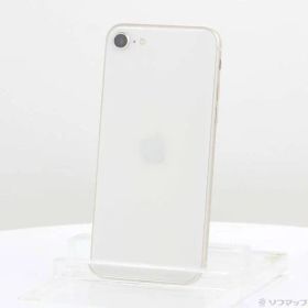 〔中古品〕 iPhone SE 第3世代 64GB スターライト MMYD3J／A SIMフリー【371】