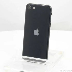 〔中古品〕 iPhone SE 第3世代 64GB ミッドナイト MMYC3J／A SIMフリー【258】
