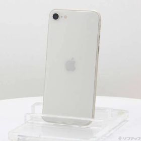 〔中古品〕 iPhone SE 第3世代 64GB スターライト MMYD3J／A SIMフリー【297】