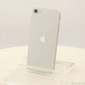 〔中古品〕 iPhone SE 第3世代 64GB スターライト MMYD3J／A SIMフリー【305】