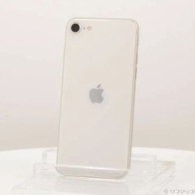 〔中古品〕 iPhone SE 第3世代 64GB スターライト MMYD3J／A SIMフリー【295】