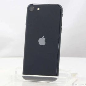 〔中古品〕 iPhone SE 第3世代 64GB ミッドナイト MMYC3J／A SIMフリー【262】