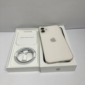 中古品☆iPhone 12 128GB SIMフリー ホワイト電池90％ ◆全国送料無料◆7729