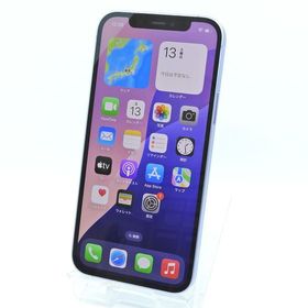 【トーカイモバイル】SIMフリー iPhone12 128GB パープル バッテリー状態77%