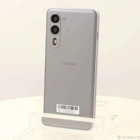 【中古】FCNT 〔展示品〕 arrows We2 Plus M06 256GB スレートグレイ ASMC06003 SIMフリー 【349-ud】