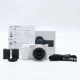 SONY ソニー ミラーレス一眼カメラ ZV-E10 パワーズームレンズキット ホワイト ZV-E10L W