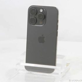 〔中古品〕 iPhone15 Pro 256GB ブラックチタニウム MTUC3J／A SIMフリー【276】