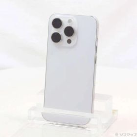 〔中古品〕 iPhone15 Pro 256GB ホワイトチタニウム MTUD3J／A SIMフリー【262】