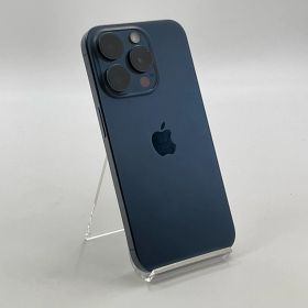 iPhone 15 Pro 256GB ブルーチタニウム au SIMフリー 動作確認済 86%【全額返金保証】【最速発送】