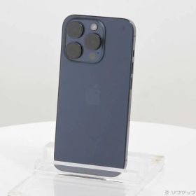 〔中古品〕 iPhone15 Pro 512GB ブルーチタニウム MTUL3J／A SIMフリー【196】