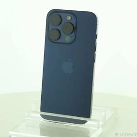 〔中古品〕 iPhone15 Pro 1TB ブルーチタニウム MTUU3J／A SIMフリー【262】