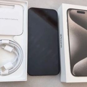 美品 iPhone 15 Pro 128GB ナチュラルチタニウム｜SIMフリー