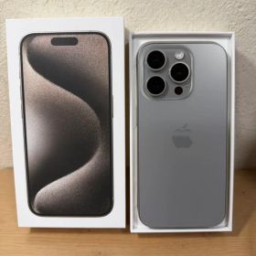 Apple iPhone 15 Pro ナチュラル チタニウム 128GB
