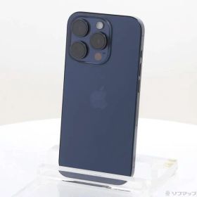 〔中古品〕 iPhone15 Pro 128GB ブルーチタニウム MTUA3J／A SIMフリー【371】