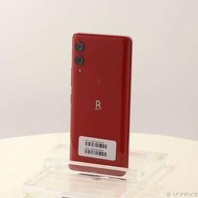 〔中古〕楽天 Rakuten Hand 5G 128GB クリムゾンレッド P780 楽天 SIMフリー〔251-ud〕