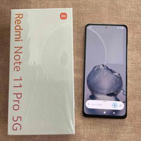 シャオミ(Xiaomi)のRedmi Note 11 Pro5G (SIMフリー/Ferica/指紋認証)(スマートフォン本体)