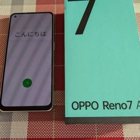 OPPO Reno7 A 本体 6GB 128GB ドリームブルー