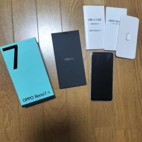 即購入OK 美中古品 OPPO Reno 7A ドリームブルー