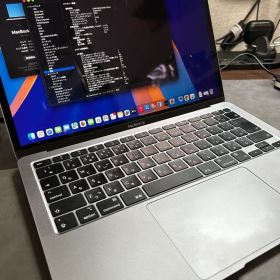 Apple MacBook Air M1スペースグレイ 充放電118回/96%