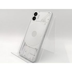 【中古】NOTHING 国内版 【SIMフリー】 Nothing Phone (2) 12GB 512GB ホワイト A10400034【津田沼】保証期間１ヶ月【ランクA】