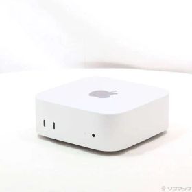 〔中古品〕 Mac mini Late-2024 MU9D3J／A Apple M4 10コアCPU_10コアGPU 16GB SSD256GB シルバー 〔15.7 Sequoia〕【258】