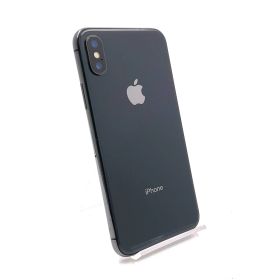 iPhone X 64GB スペースグレイ au 白ロム 動作確認済 100%【全額返金保証】【最速発送】
