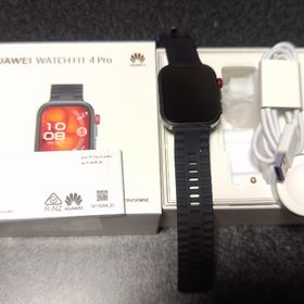 訳あり品 HUAWEI WATCH FIT 4 PRO ブラック +体重計(その他)