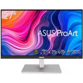 エイスース ASUS 液晶モニター/ProArt/27型/4K(3840×2160)/IPSパネル/ノングレア/HDR対応/USB TypeC/Rec.709 100%/SRGB 100%/ΔE < 2/Calman Verified/高さ調整/縦横回転/3年保証 PA279CV-R