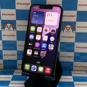 iPhone13 mini 128GB ミッドナイト MLJC3J/A SIMロック解除済 au