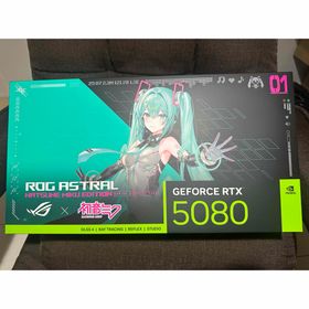 ROG Astral GeForce RTX 5080 OC 16GB 初音ミク(PCパーツ)