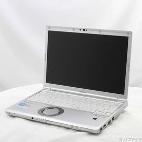 〔中古〕Panasonic(パナソニック) Lets note SV1 CF-SV1CDSQR シルバー 〔Windows 10〕〔196-ud〕
