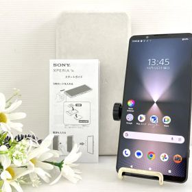 【美品】SONY ソニー Xperia 1 VI XQ-EC44 256GB スマートフォン ブラック SIMフリー 動作品
