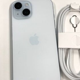 【モバイルBOX】美品 電池92%SIMフリー iPhone15 128GB ブルー