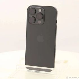 〔中古品〕 iPhone16 Pro 128GB ブラックチタニウム MYMV3J／A SIMフリー【305】
