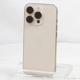 〔中古品〕 iPhone16 Pro 256GB デザートチタニウム MYN23J／A SIMフリー【262】