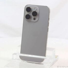 〔展示品〕 iPhone16 Pro 256GB ナチュラルチタニウム 3N746J／A SIMフリー【269】