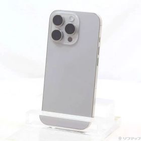 〔展示品〕 iPhone16 Pro 256GB ナチュラルチタニウム 3N746J／A SIMフリー【258】