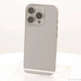 〔中古品〕 iPhone16 Pro 256GB ナチュラルチタニウム MYN33J／A SIMフリー【295】