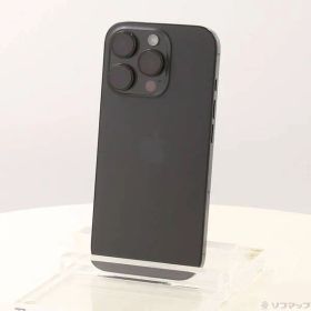〔中古品〕 iPhone16 Pro 256GB ブラックチタニウム MYN03J／A SIMフリー【344】