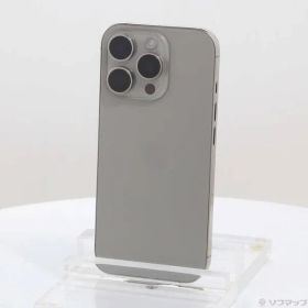 〔中古品〕 iPhone16 Pro 256GB ナチュラルチタニウム MYN33J／A SIMフリー【344】