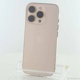 〔中古品〕 iPhone16 Pro 256GB デザートチタニウム MYN23J／A SIMフリー【262】